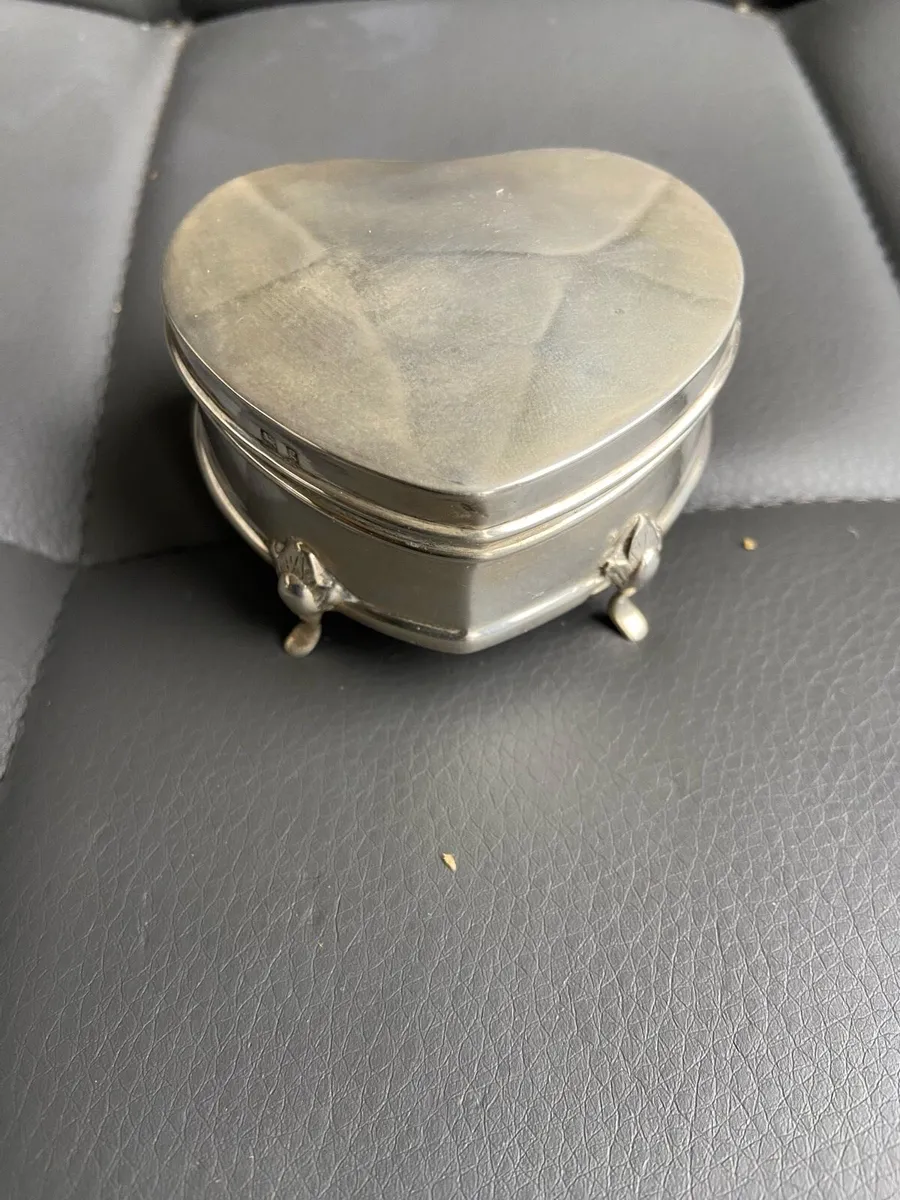 1906 silver 925 Trinket Box - Image 2
