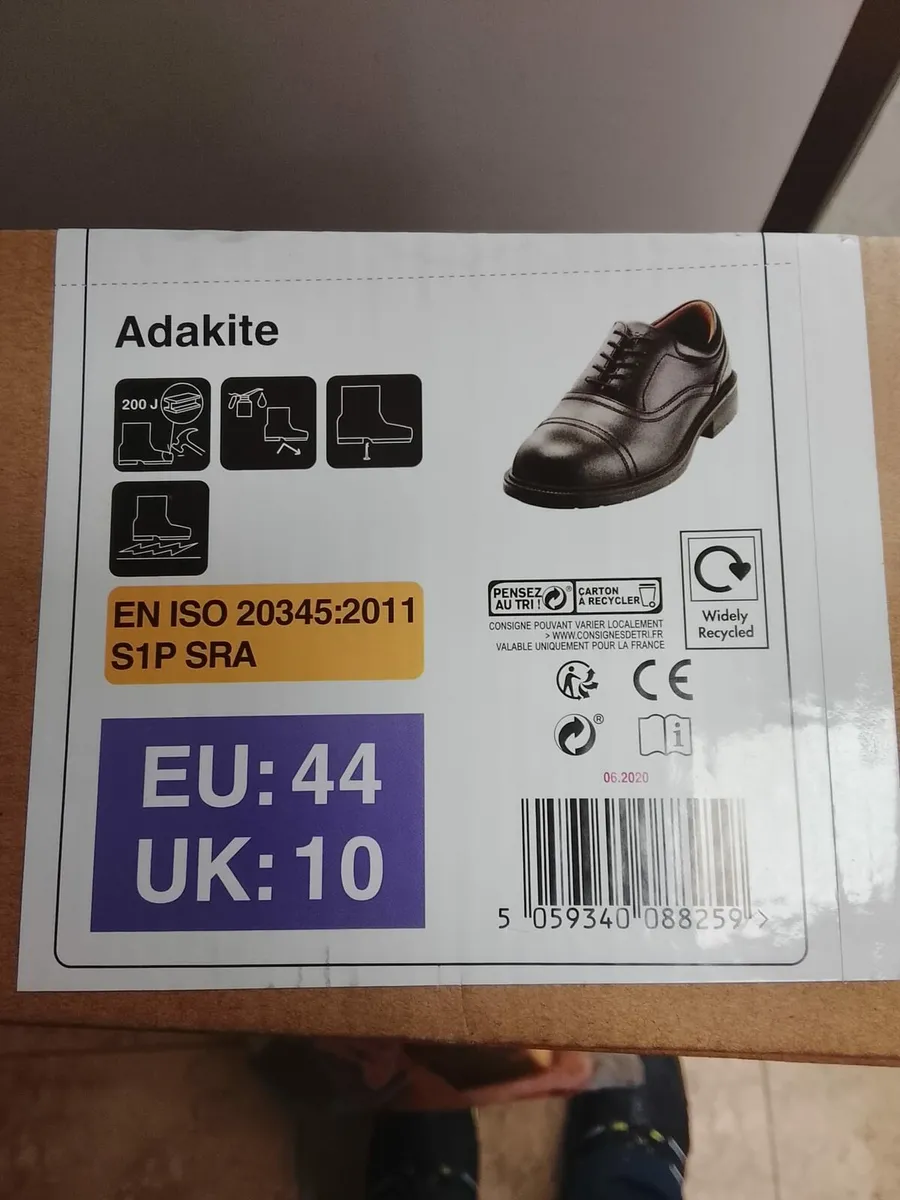 Site Adakite Black Safety Shoes - Image 4