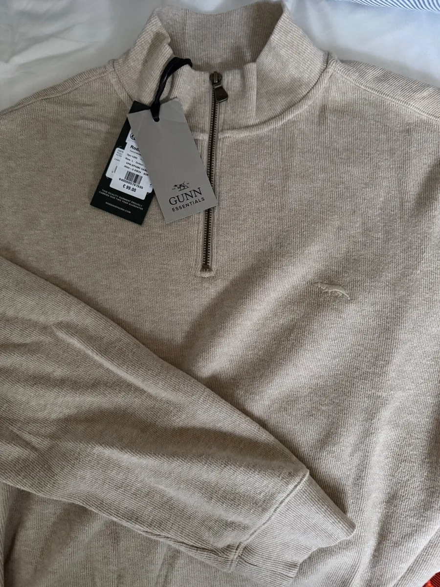 Rodd & Gunn 3/4 zip jumper - brand new - Image 1