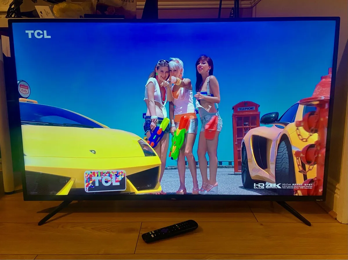 TCL 50” 4K Smart Roku TV - Image 4