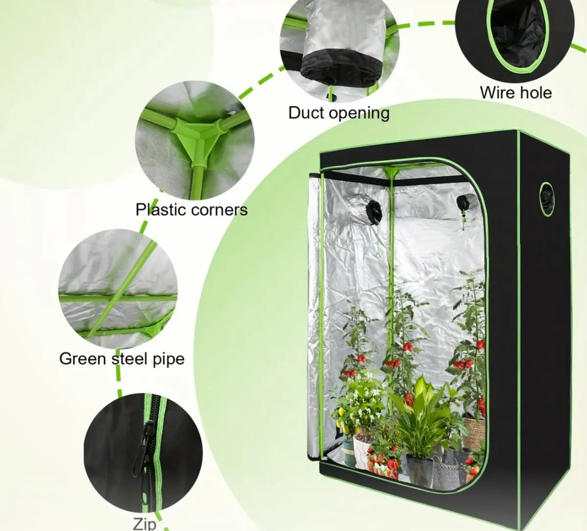 grow tent for tomatoes and veg - Image 3