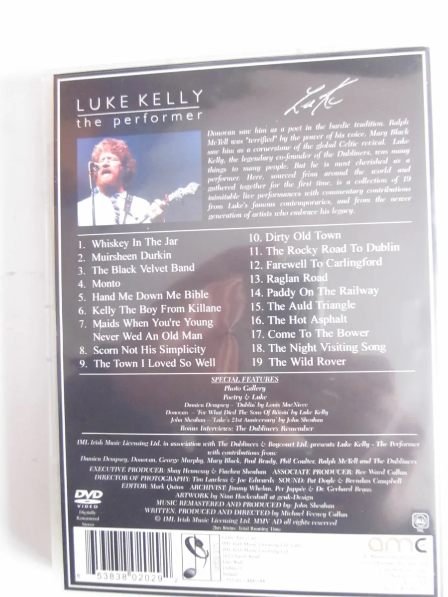 Luke Kelly - The Performer DVD - Image 4