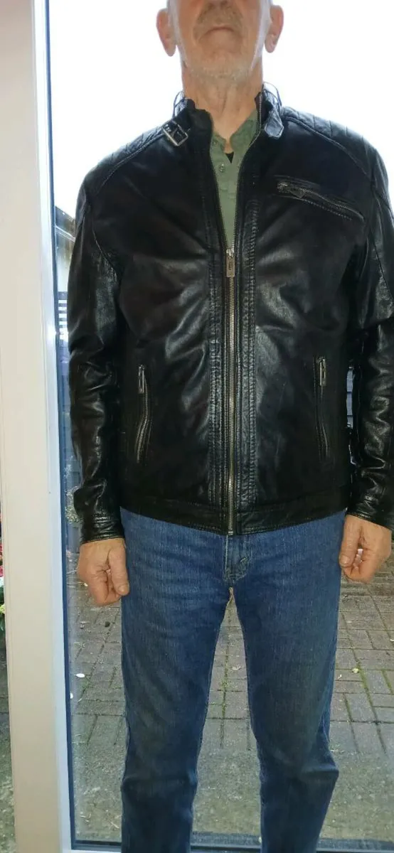 Mens leather jacket - Image 1