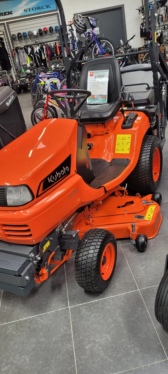 New Kubota G21E High Dump Lawnmower - Image 2