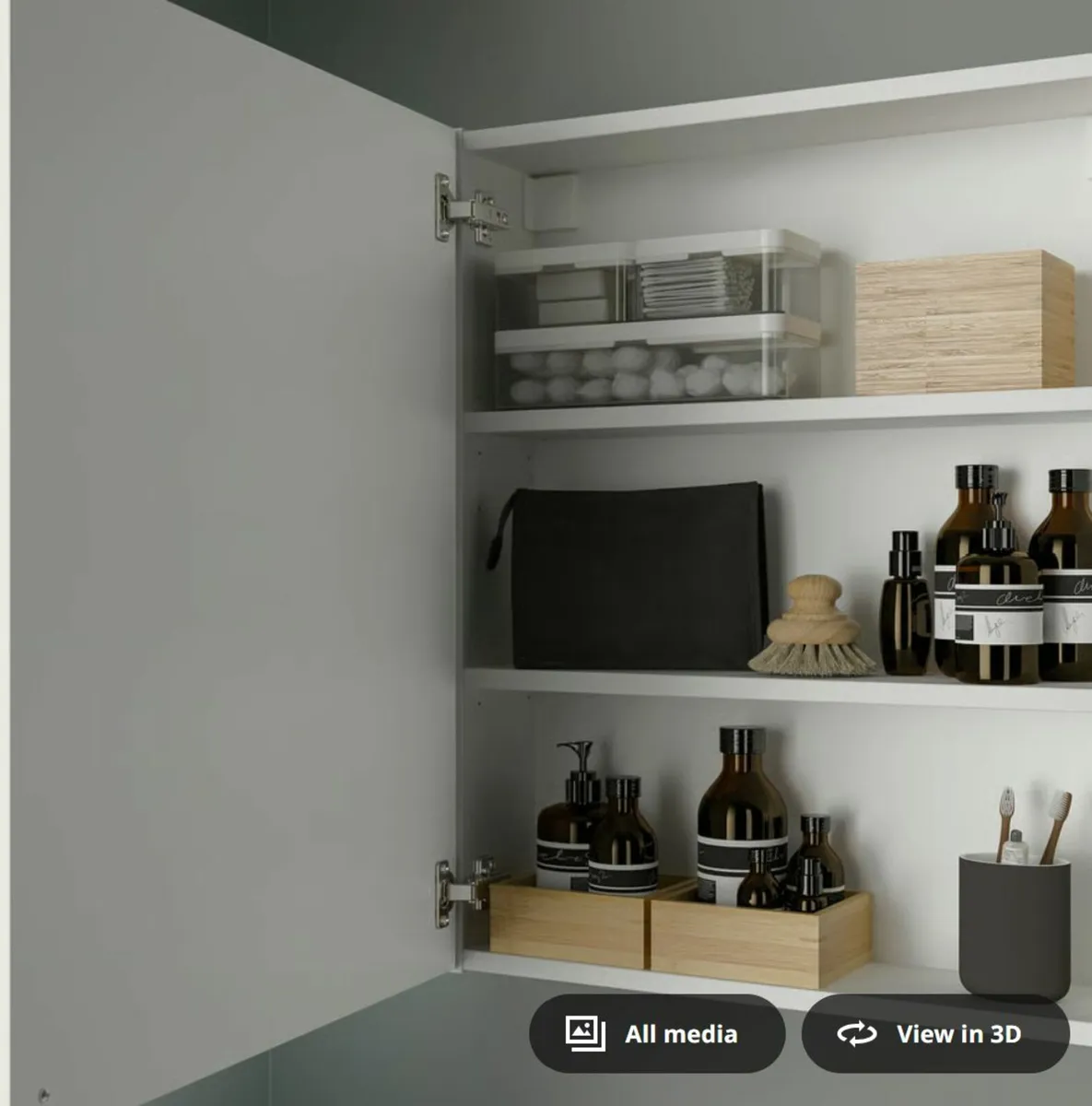 IKEA BATHROOM CABINET - Image 1