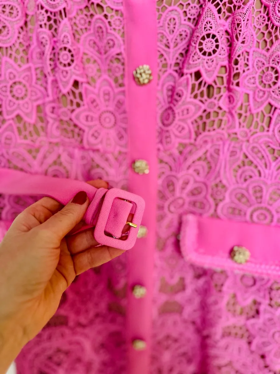 SAVIDA Pink Dress - Image 4