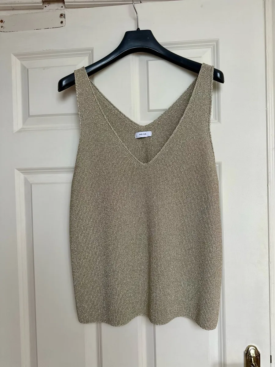 Reiss Gold Top - Image 1