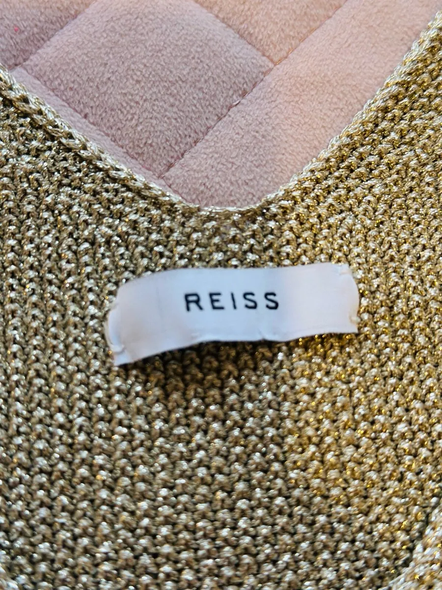 Reiss Gold Top - Image 3