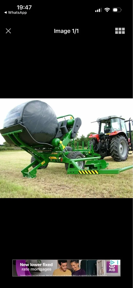 Bale wrapper