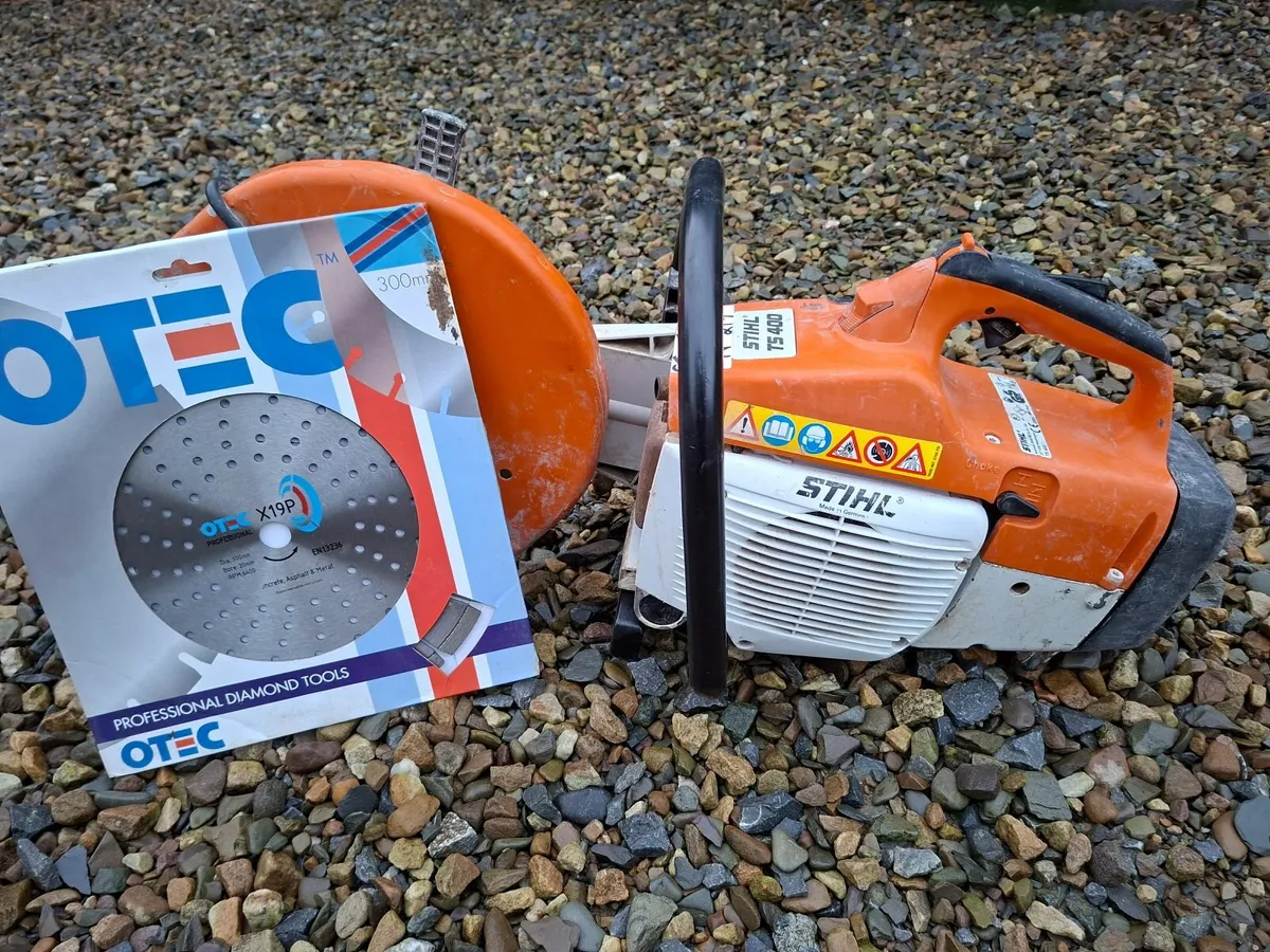 Stihl TS400 Consaw "Refurbished" - Image 2