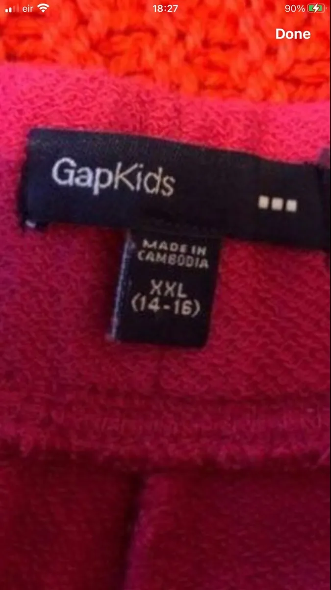 Girls gap shorts age 14/16 €6 - Image 3