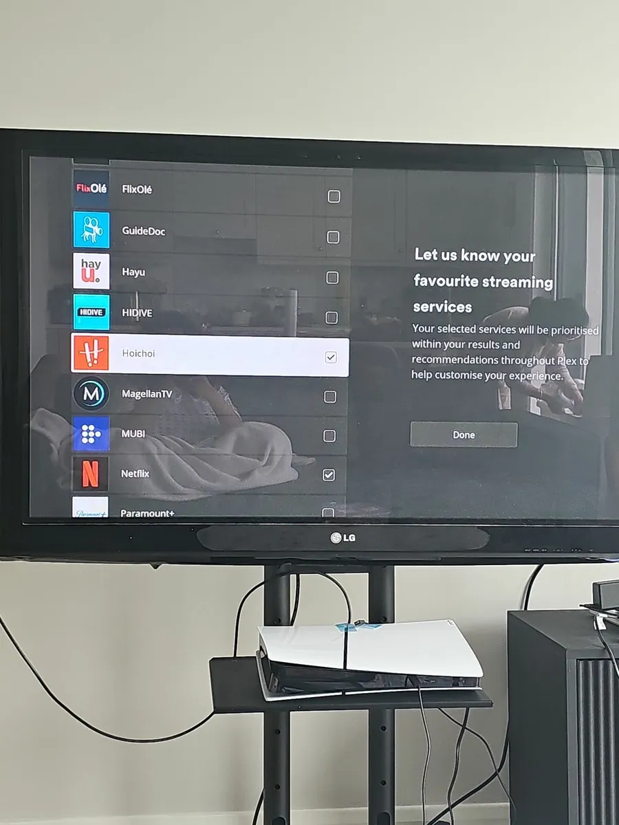 TV lg 50 inches model number 50pq3000 - Image 3