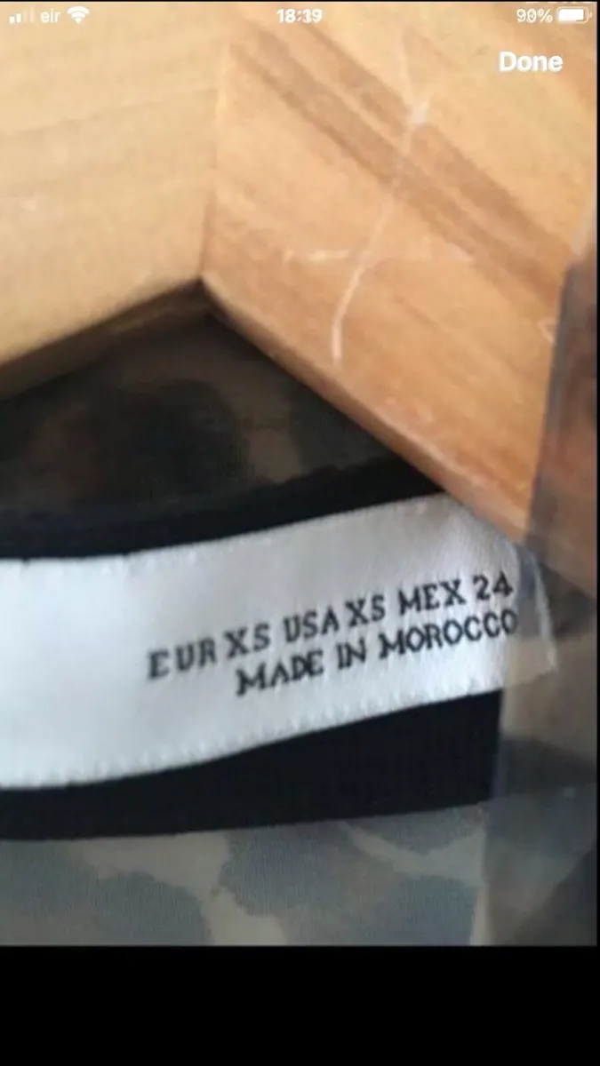 Ladies Zara blouse size XS €5 - Image 3