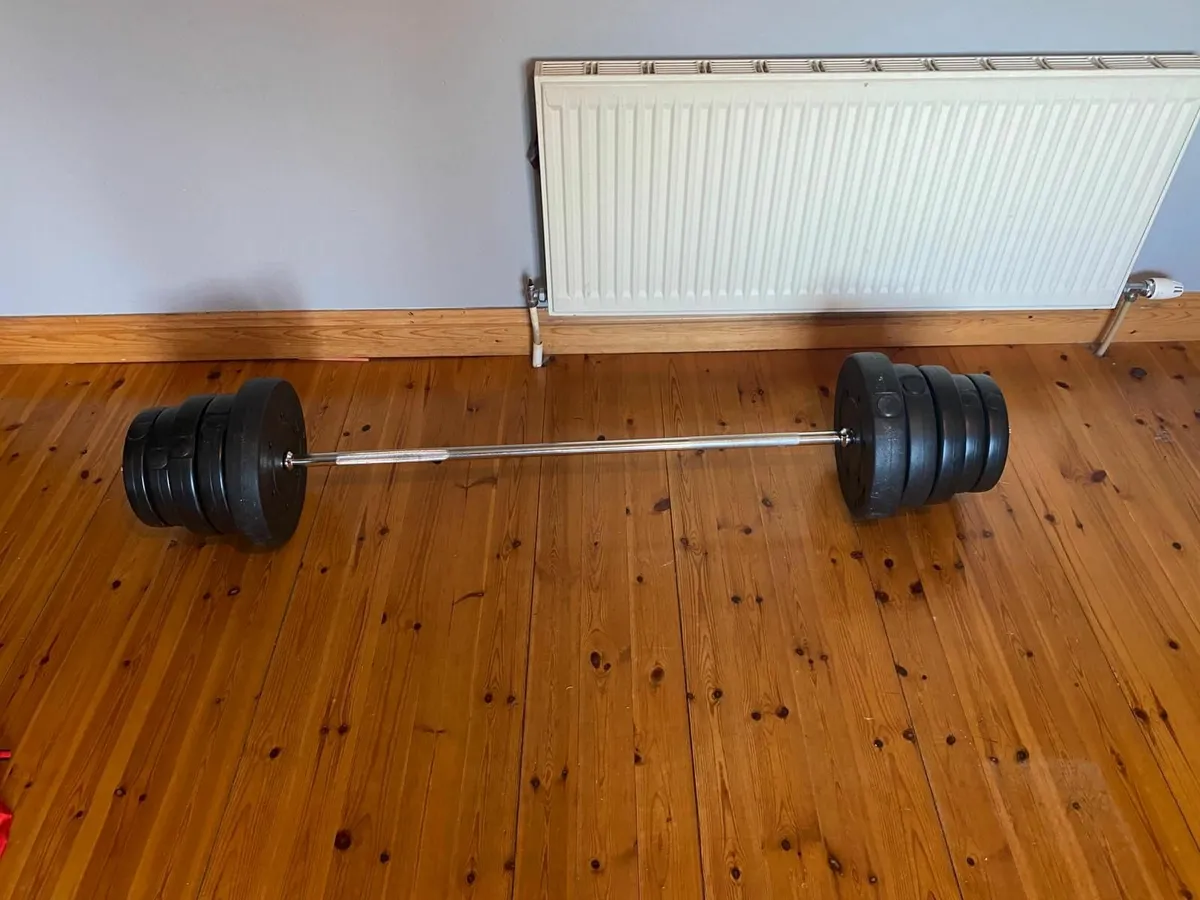 Weights + bench press - Image 1