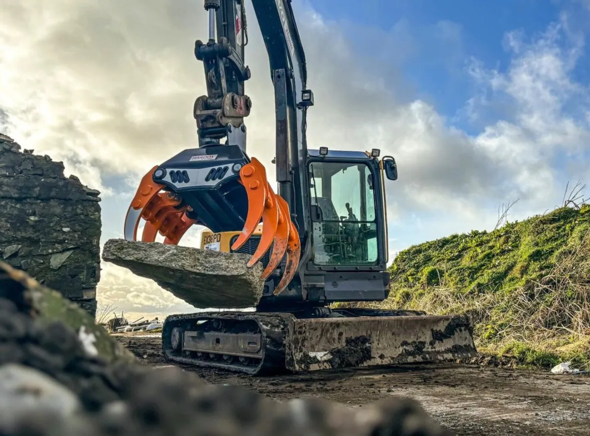 NEW MDE SX EXCAVATOR GRAPPLES - Image 3