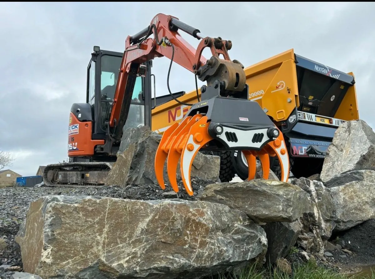 NEW MDE SX EXCAVATOR GRAPPLES - Image 1