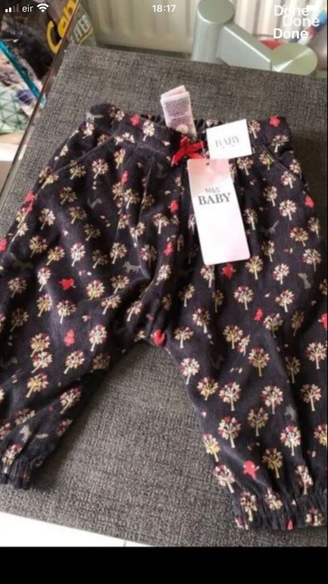 Girls BNWT trousers 3/6 mths €6 - Image 2