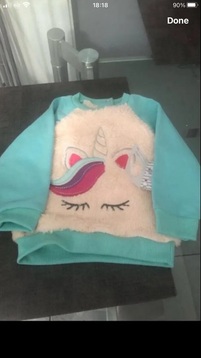 Girls BNWT jumper 12/18 mths €6 - Image 1
