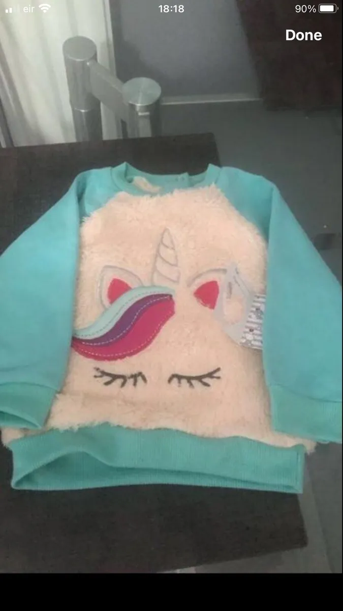 Girls BNWT jumper 12/18 mths €6 - Image 2