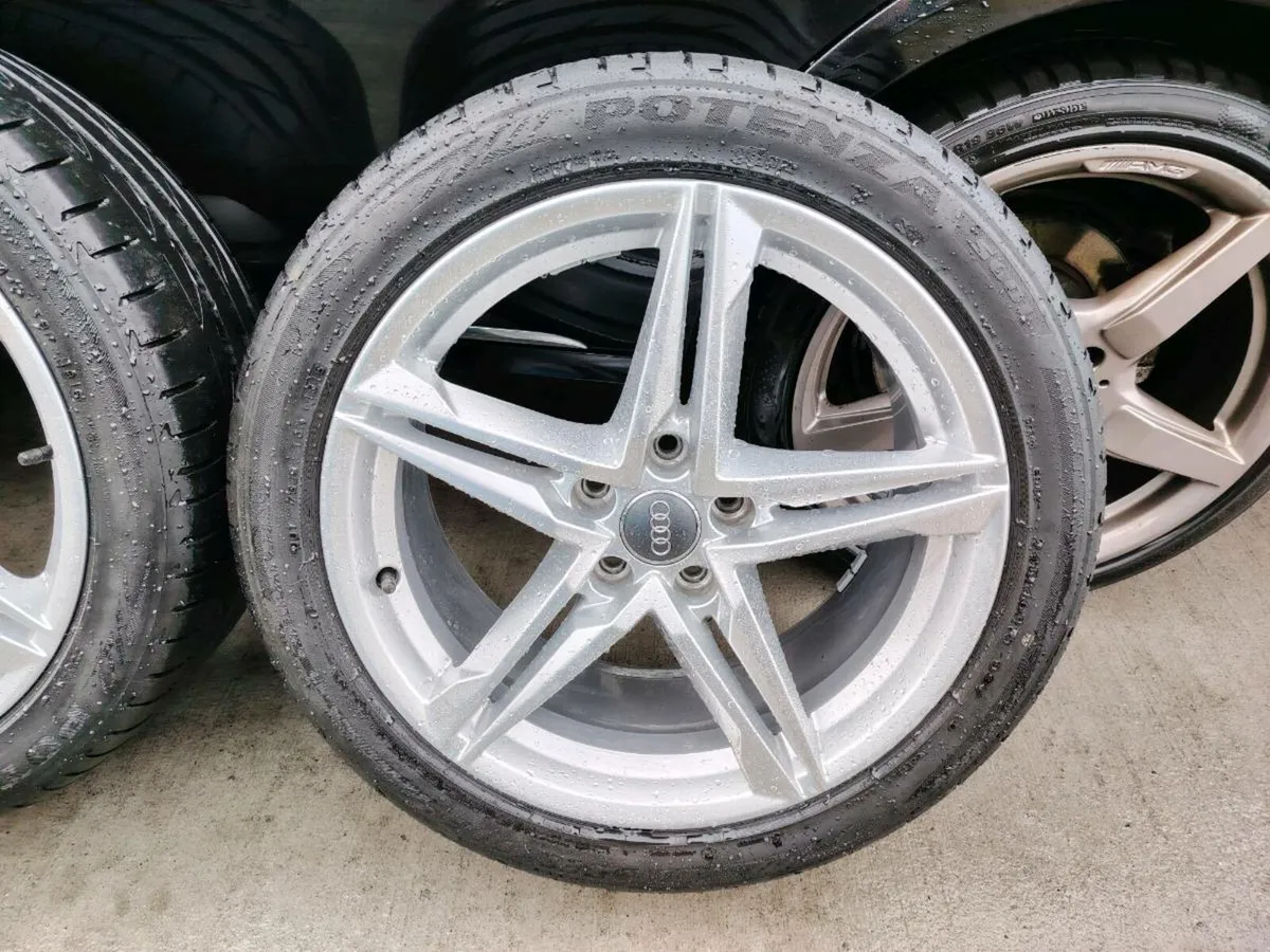 18" Audi alloy wheels - Image 2