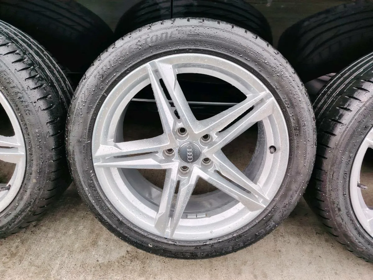 18" Audi alloy wheels - Image 3