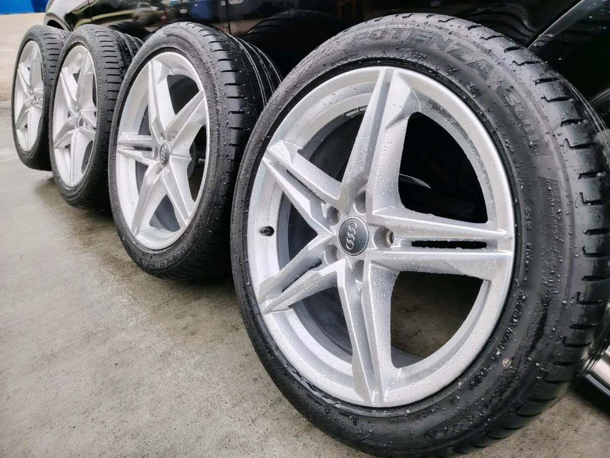 18" Audi alloy wheels - Image 1