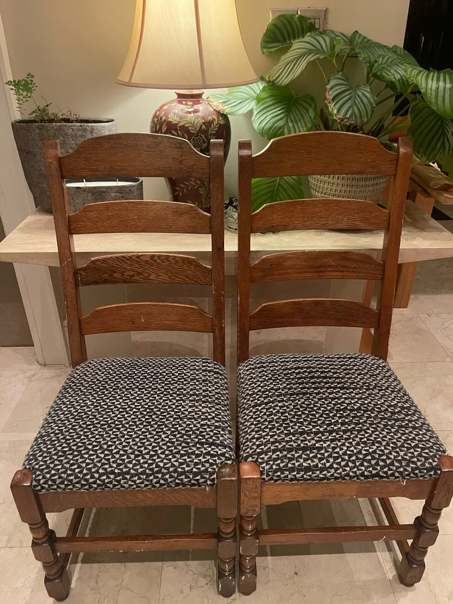 2 x Very Comfortable Matching Kitchen Chairs