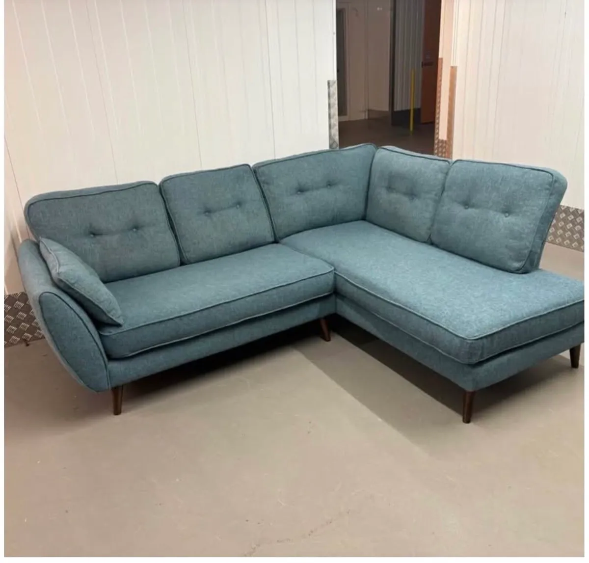 DFS French connection zinc Corner sofa - Image 1