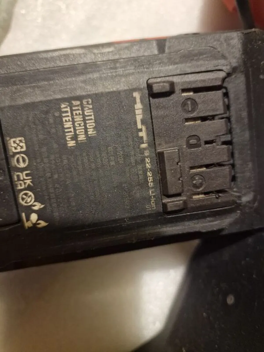 Hilti TE 60 cordless rotary hammer - Image 4