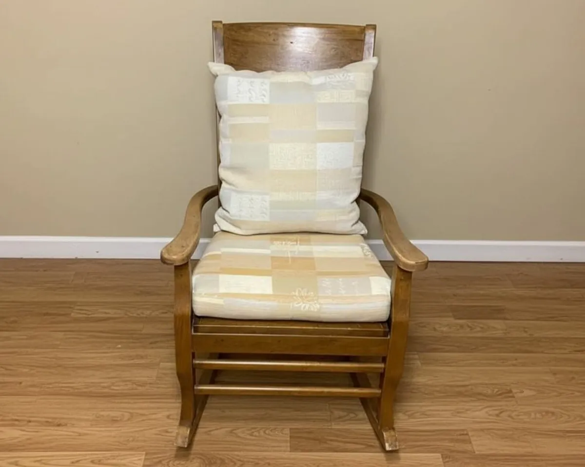 Wooden Rocking Chair - Excellent Conditon - Image 2