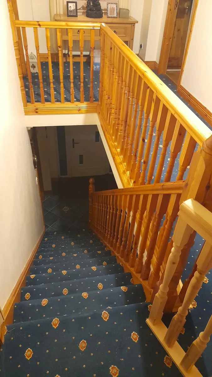 Pine staircase - for sale due to demolition