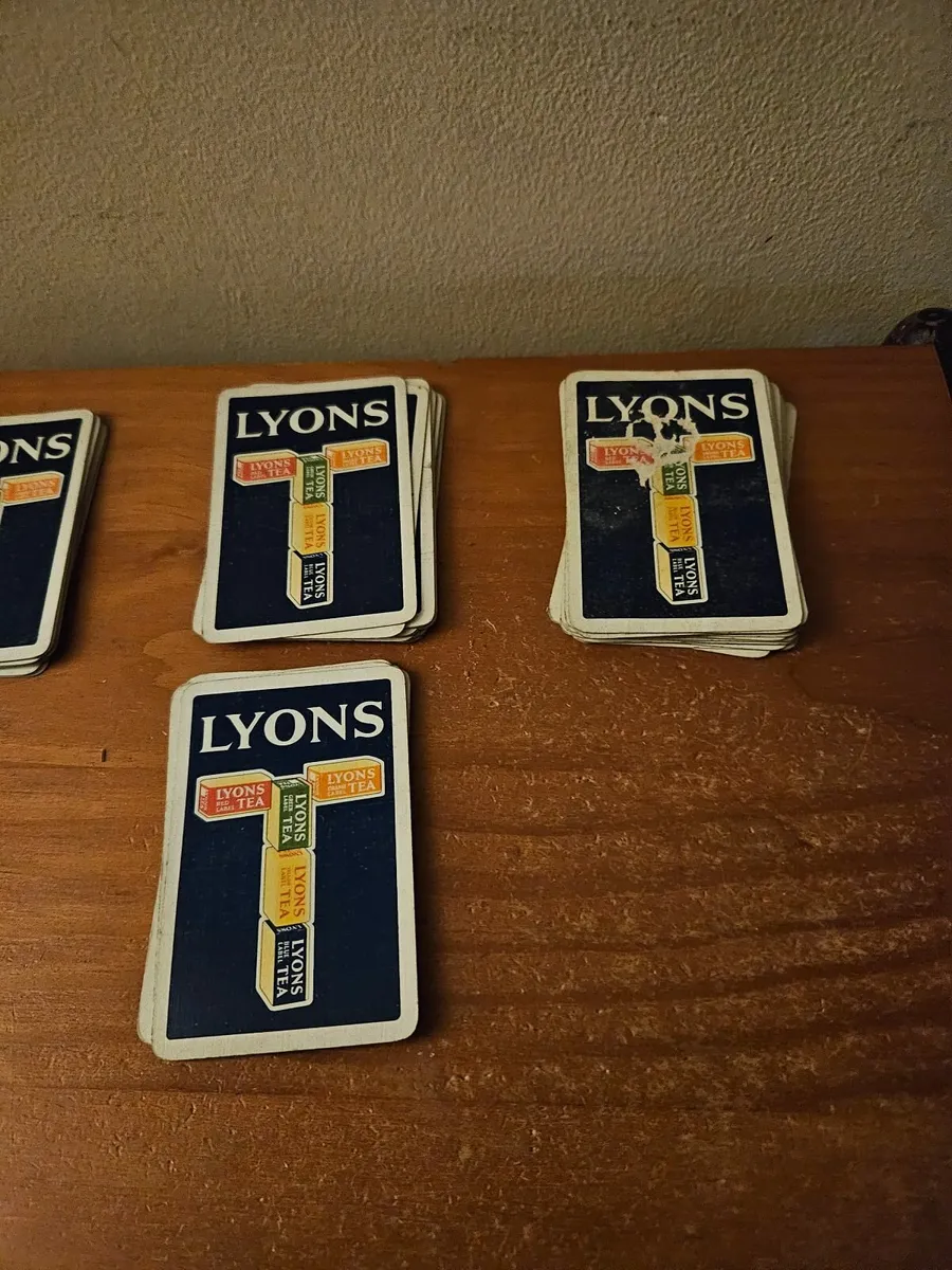 Vintage Retro Lyons Tea Playing Cards - Image 3