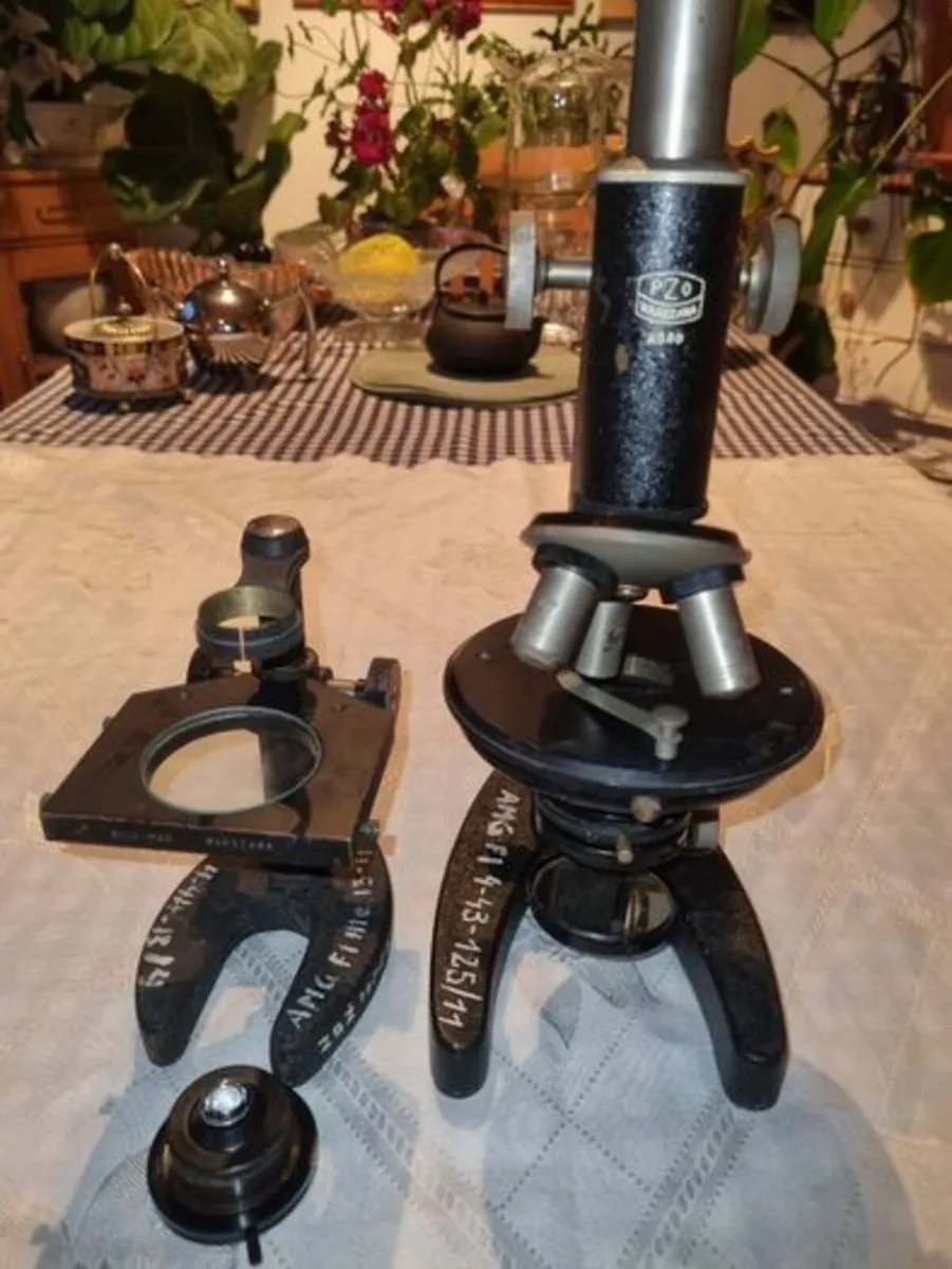 Vintage microscope - Medical Academy Gdansk - Image 3