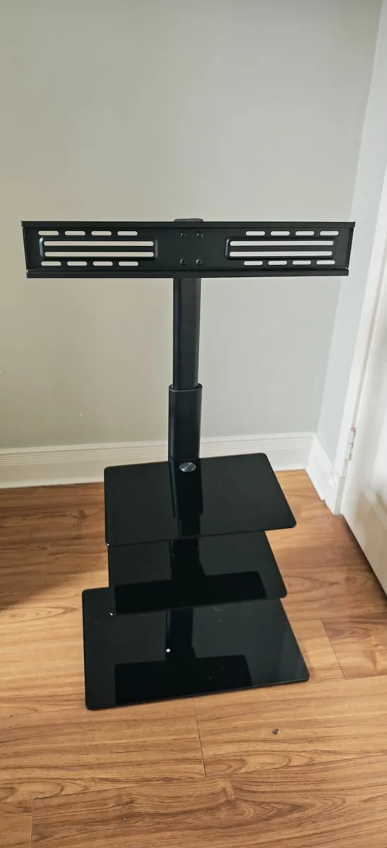 TV Floor Stand for 32-60 Inch Tall with Swivel - Image 2