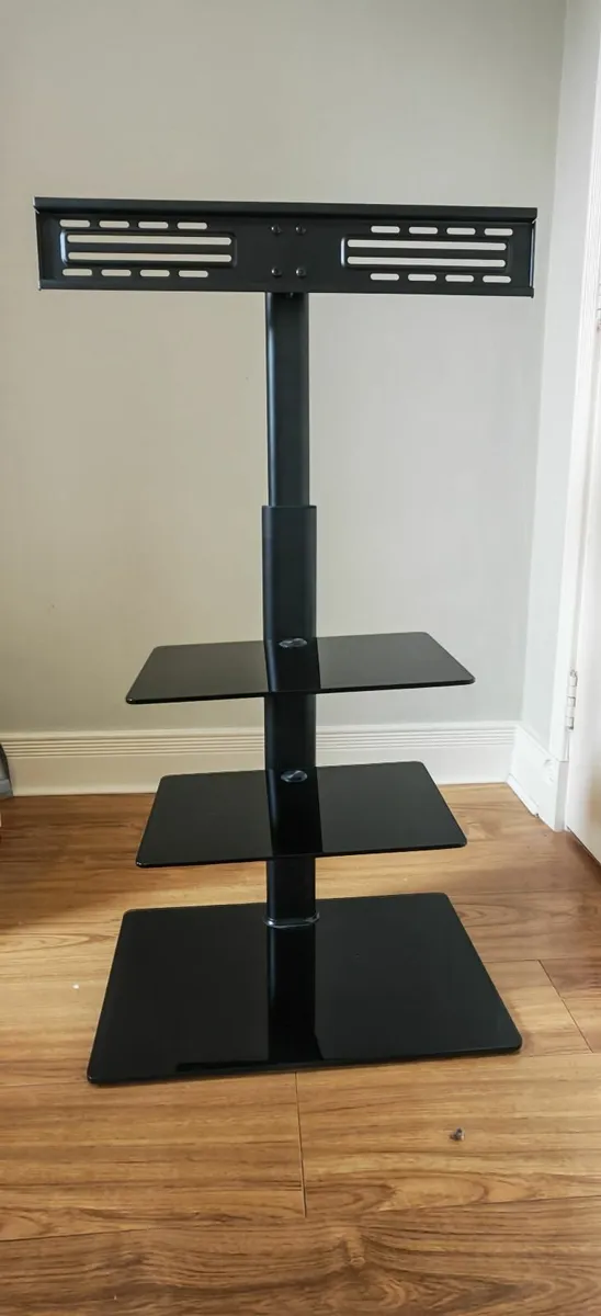 TV Floor Stand for 32-60 Inch Tall with Swivel - Image 3