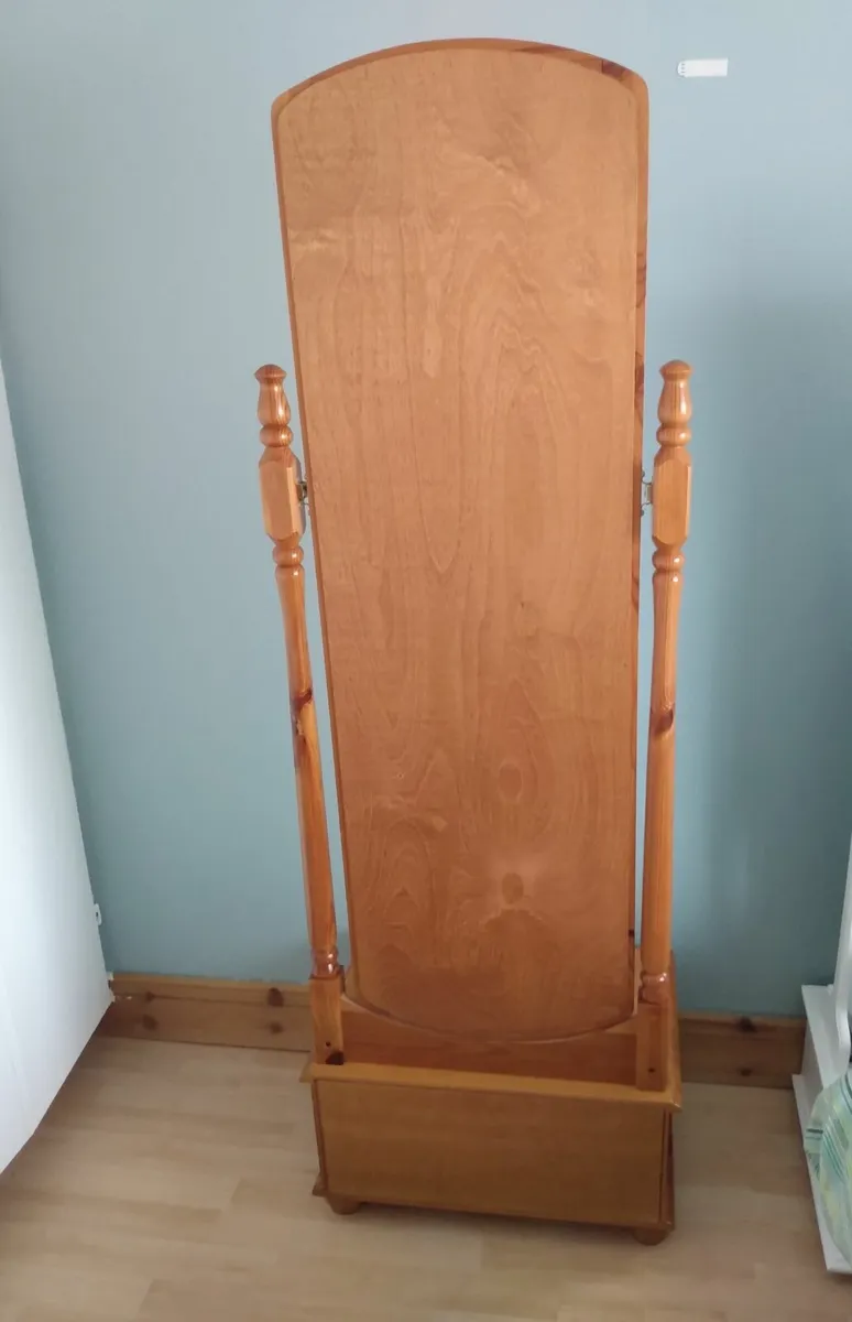 Cheval mirror pine - Image 3