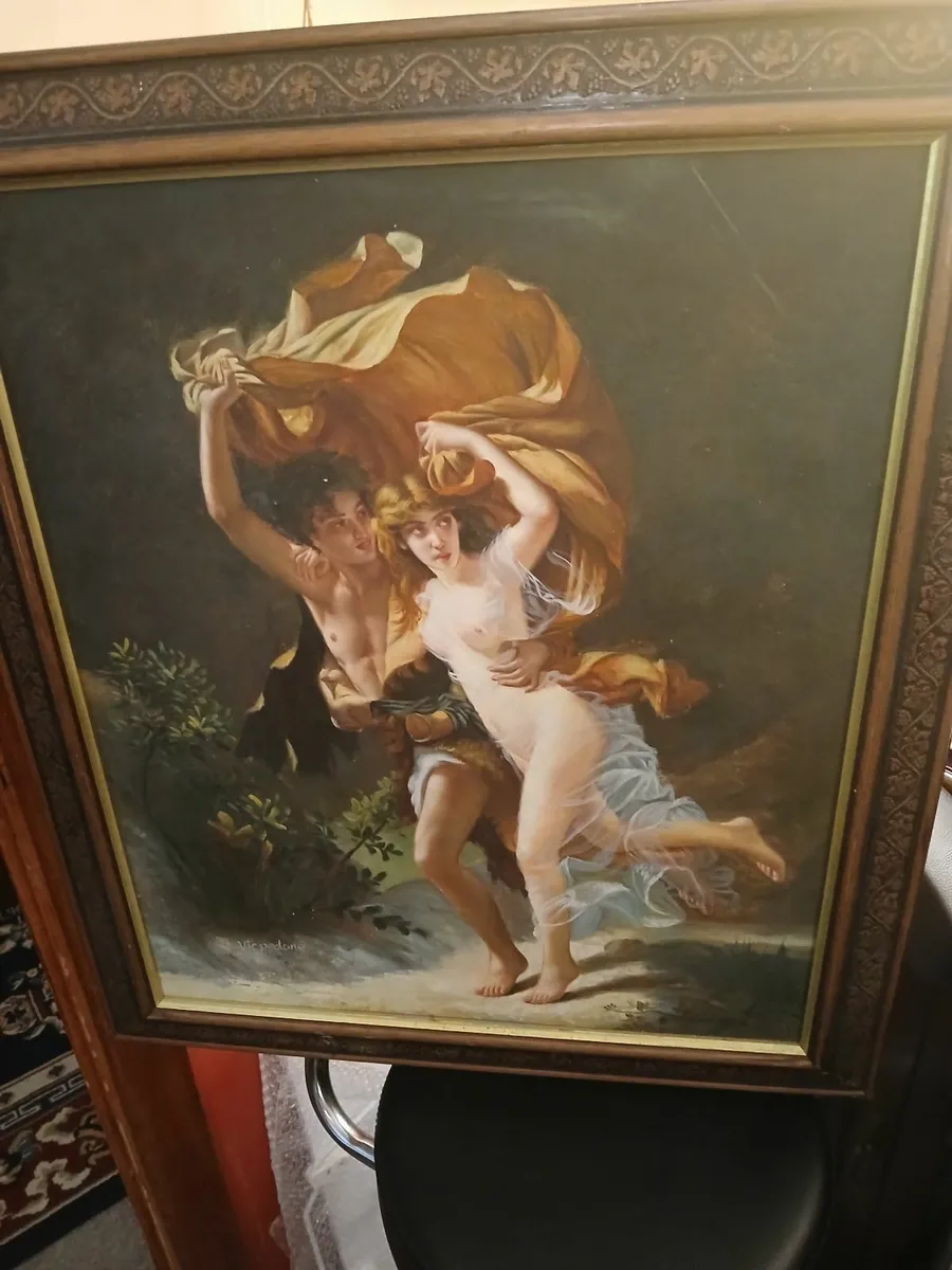 Original oil painting framed..delivered - Image 1