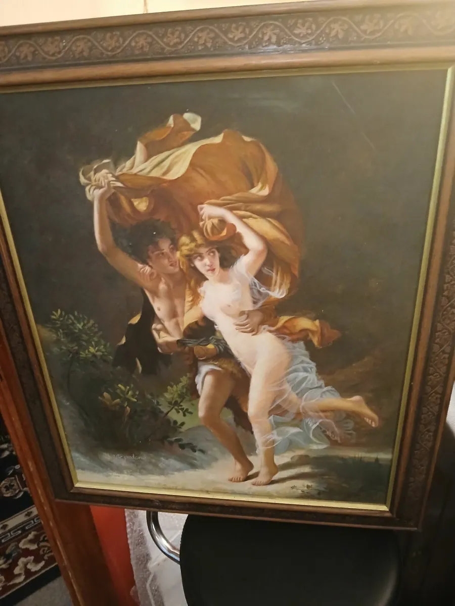 Original oil painting framed..delivered - Image 4