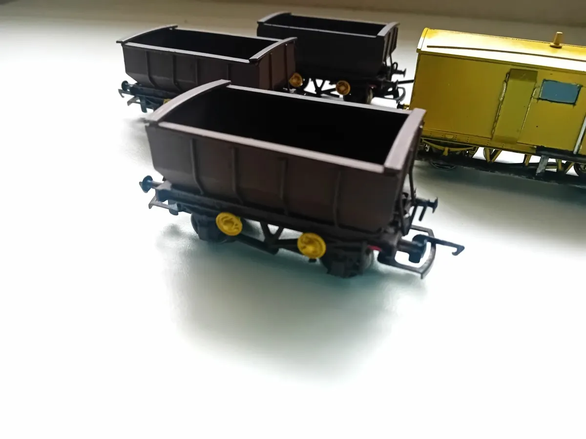 MODEL  RAILWAY  IRISH  BALLAST  WAGON  SET - Image 3
