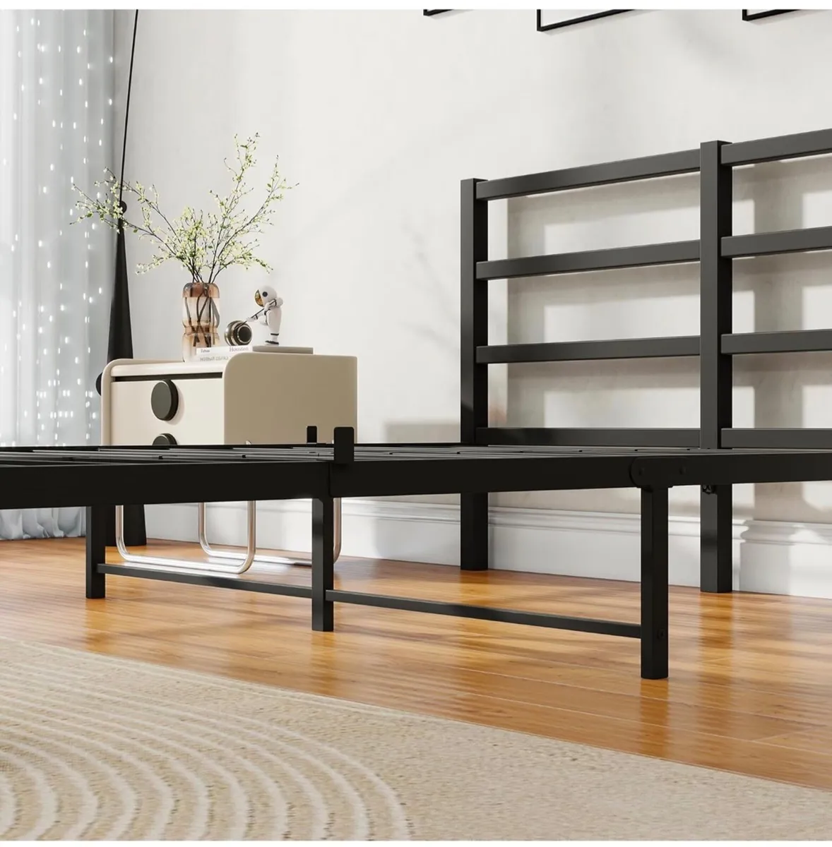 5ft King Bed Frame with Headboard,150x200cm - Image 2