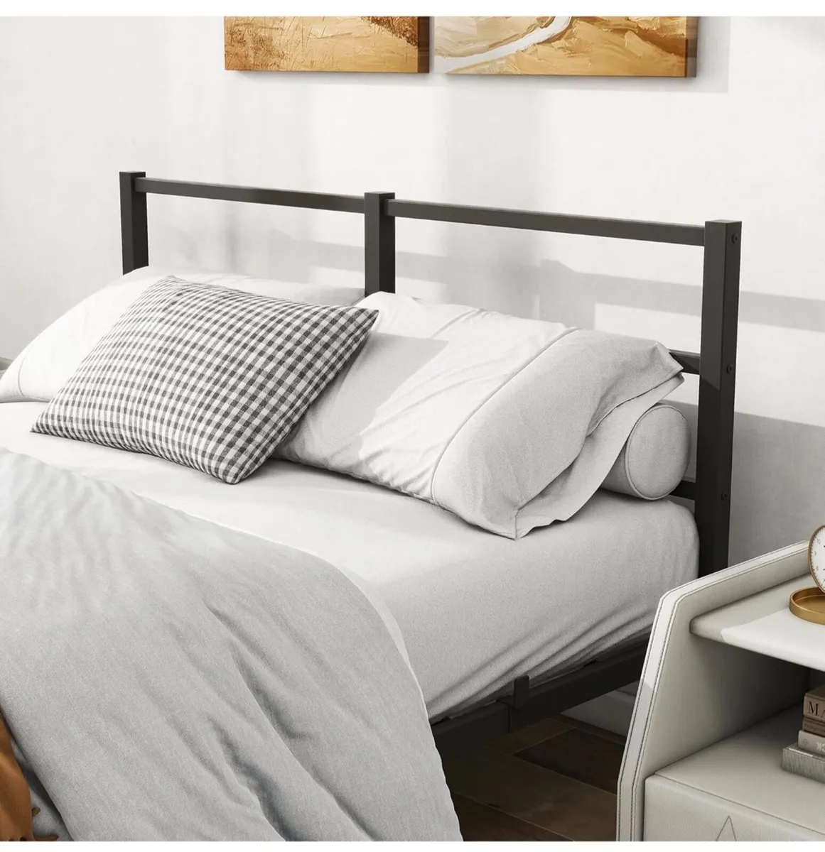 5ft King Bed Frame with Headboard,150x200cm - Image 2