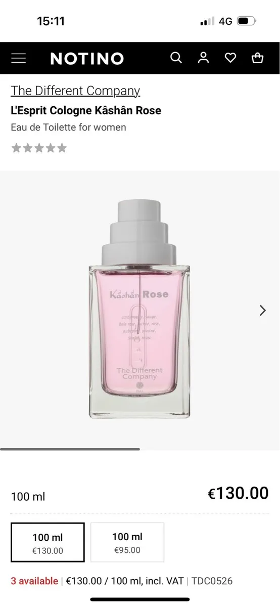 Kashan Rose 100 ml - Image 4