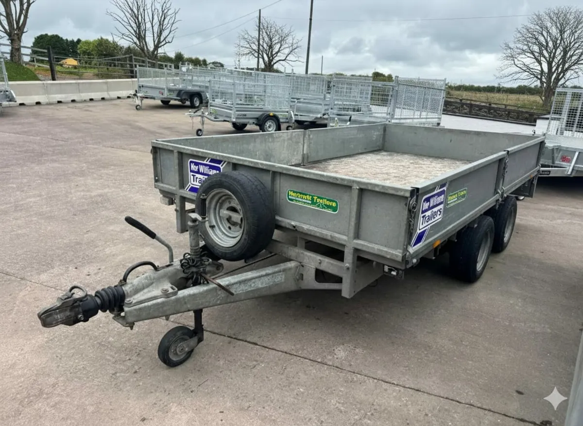 12x6 Twin Axle Ifor Williams Drop Sides Trailer - Image 1