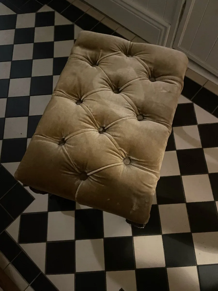 Vintage foot stool - Image 3