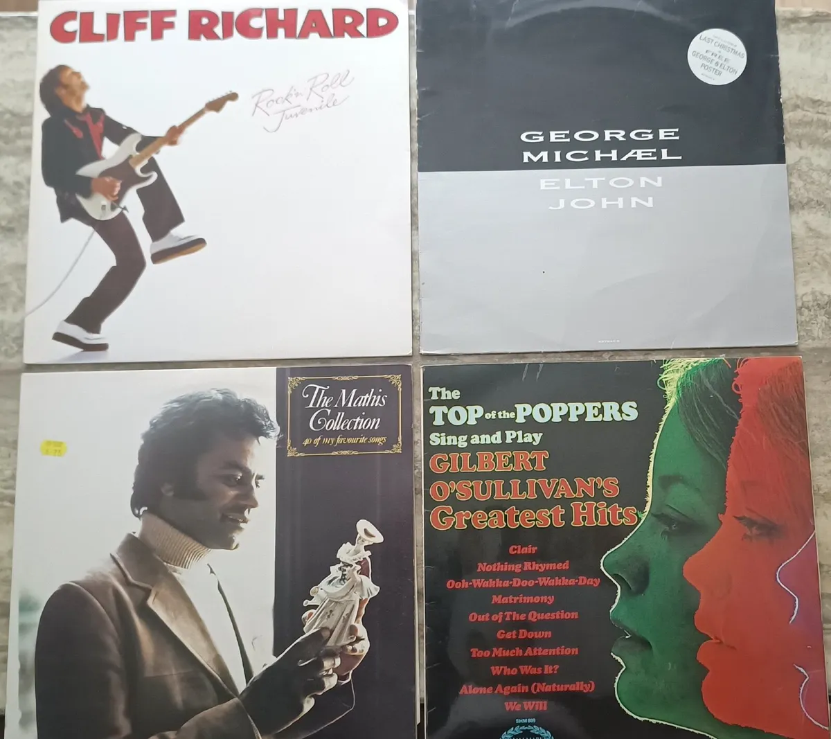 4 Vinyl Albums - Image 1