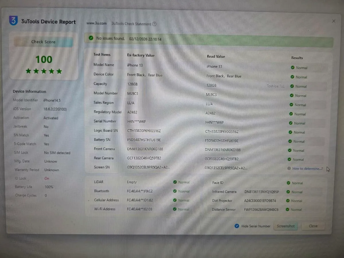 Iphone 13 128 (Read description) - Image 4