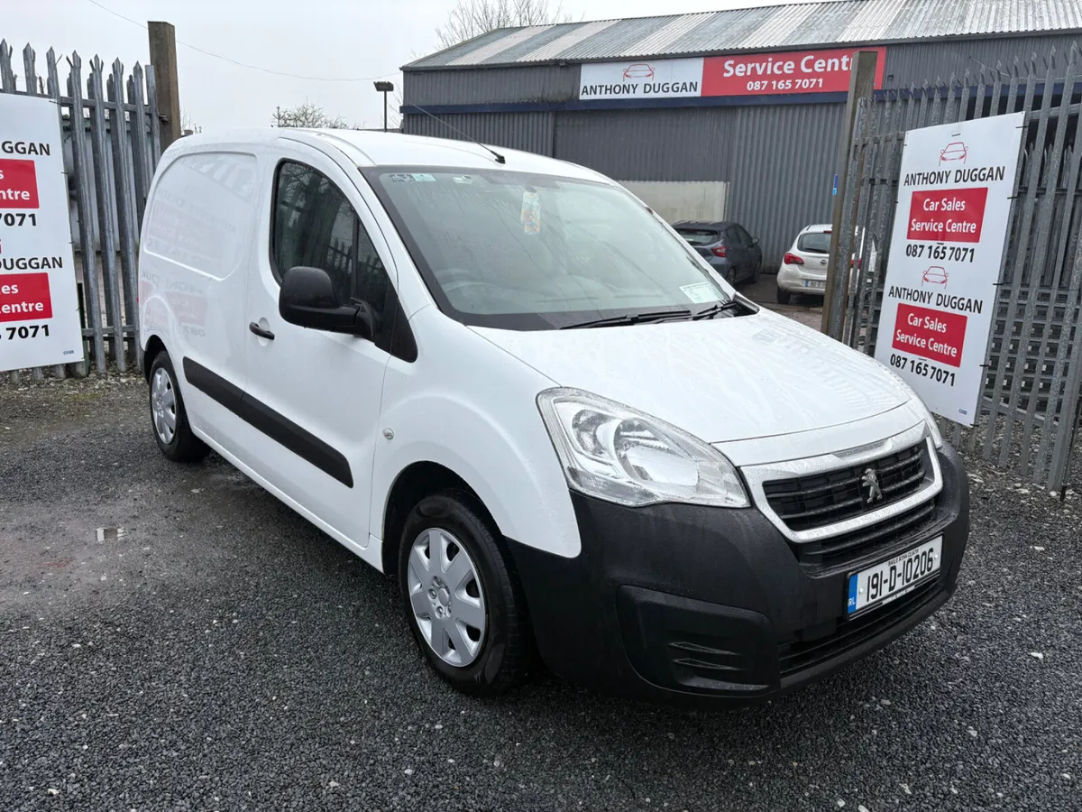 2019 Peugeot Partner 1.6hdi 3 seater - Image 1