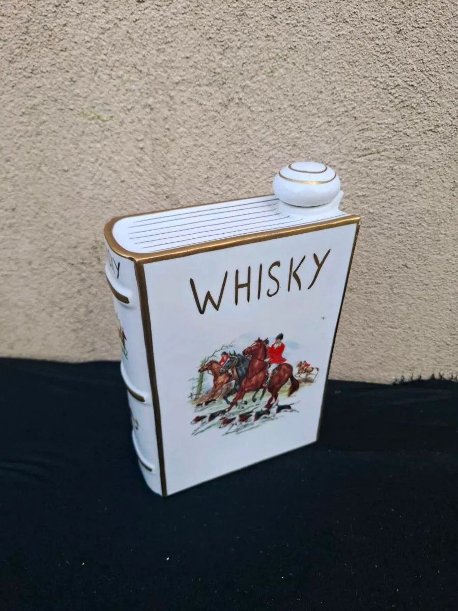 Whiskey porcelain bottle - Image 1