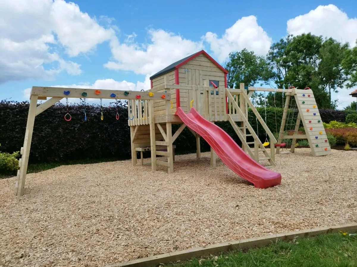 Playhouse, Climbing Frames, Swings and Slides - Image 1