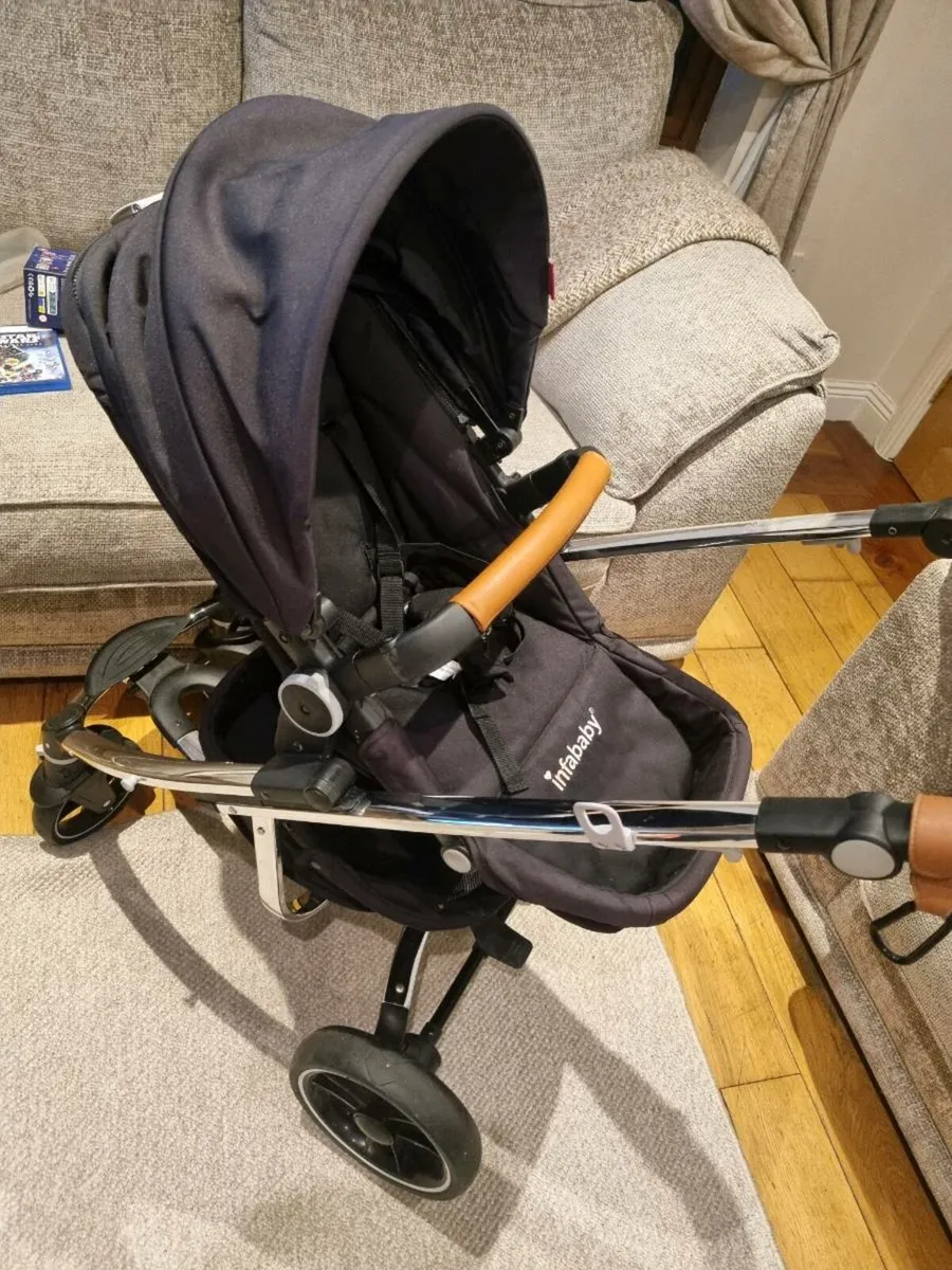 Infababy 3 in 1 Travel System with Isofix - Image 1